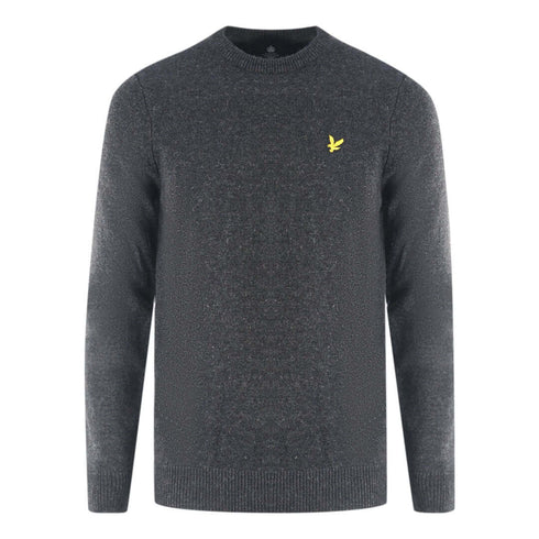 Lyle & Scott Mens KN1118V 398 Sweater Grey